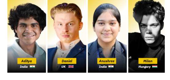 Sell2it team Bulldog Gaming: Aditya, Daniel, Anushree and Milan