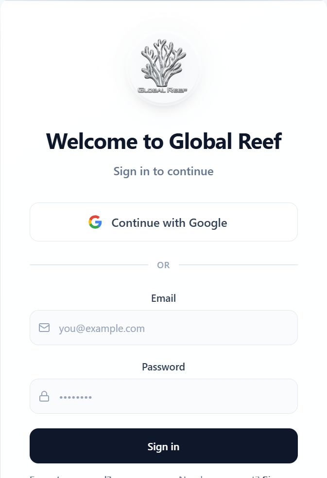 Global Reef cover